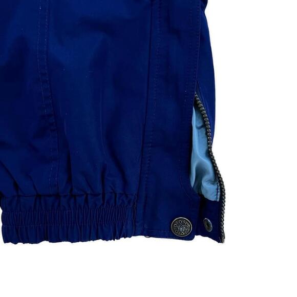 Vintage Nordica Blue Inusulated Ski Snow Pants Size 12 - Picture 4 of 7